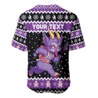 Personalized German Krampus Christmas Baseball Jersey German Christmas Legend - Wonder Print Shop