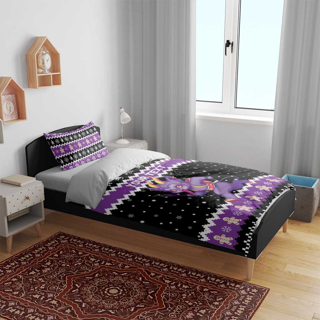Personalized German Krampus Christmas Bedding Set German Christmas Legend - Wonder Print Shop