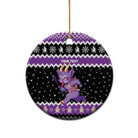 Personalized German Krampus Christmas Ceramic Ornament German Christmas Legend - Wonder Print Shop