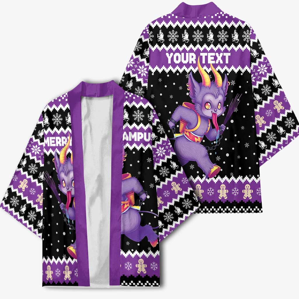 Personalized German Krampus Christmas Kimono German Christmas Legend - Wonder Print Shop