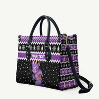 Personalized German Krampus Christmas Leather Bag German Christmas Legend - Wonder Print Shop