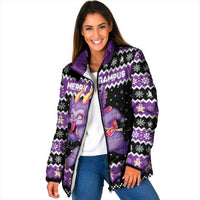 Personalized German Krampus Christmas Padded Jacket German Christmas Legend - Wonder Print Shop