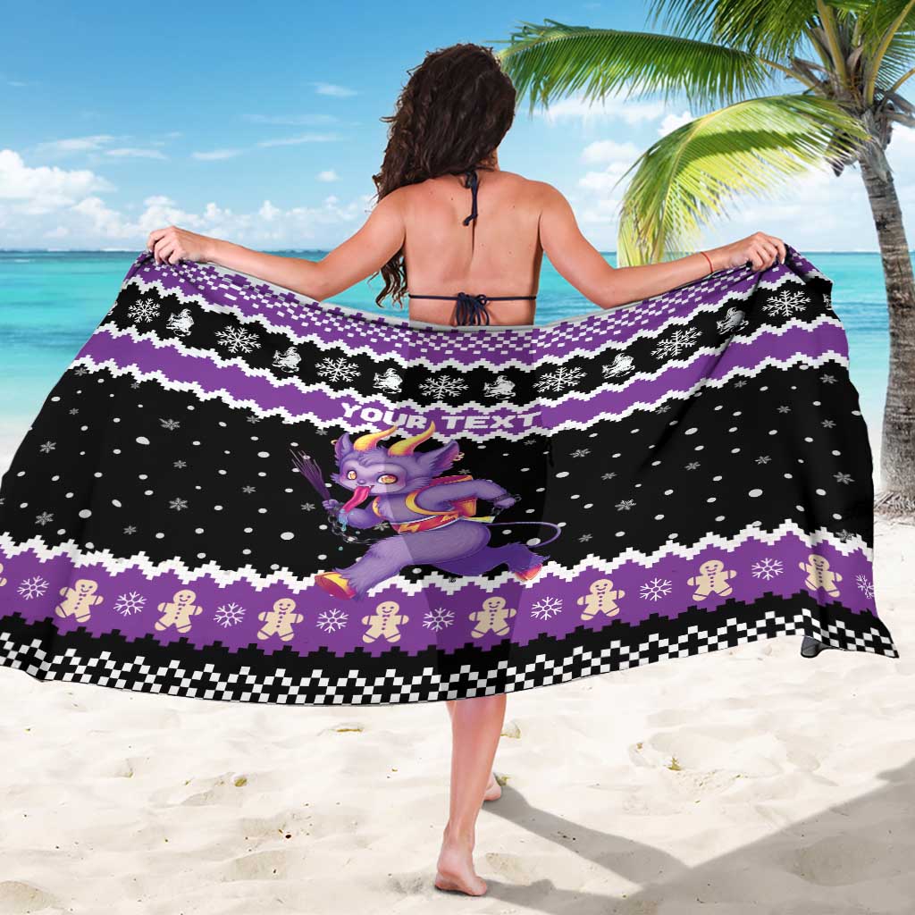 Personalized German Krampus Christmas Sarong German Christmas Legend - Wonder Print Shop