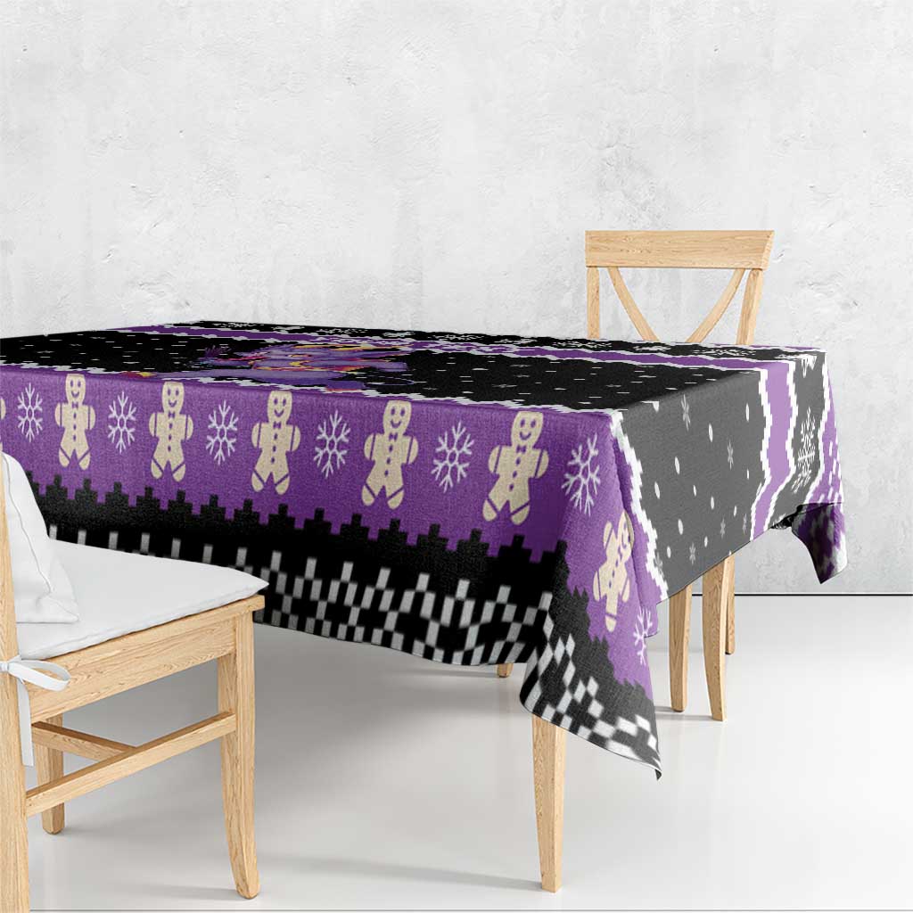 Personalized German Krampus Christmas Tablecloth German Christmas Legend - Wonder Print Shop