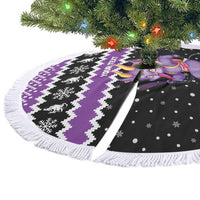 Personalized German Krampus Christmas Tree Skirt German Christmas Legend - Wonder Print Shop