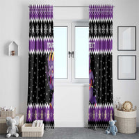 Personalized German Krampus Christmas Window Curtain German Christmas Legend - Wonder Print Shop