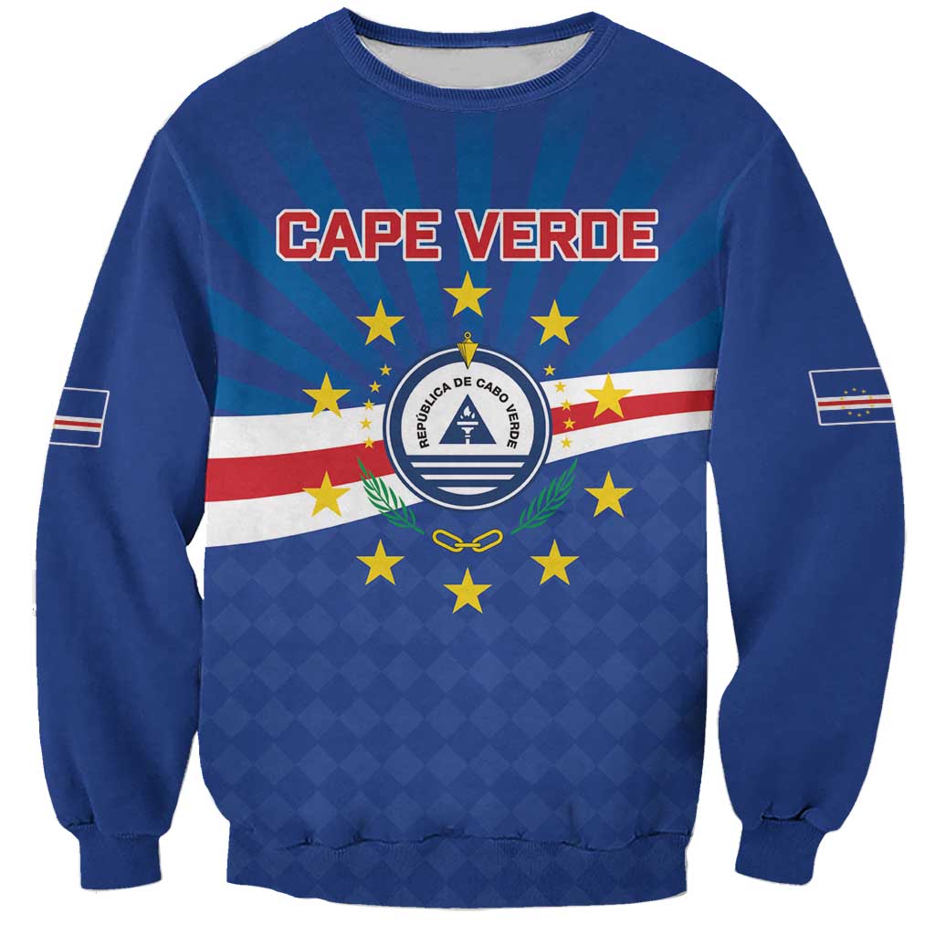 Cape Verde Football 2026 Sweatshirt Historic First World Cup Appearance - Wonder Print Shop