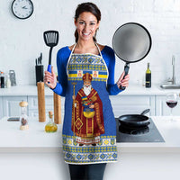 Ukraine Christmas Apron Saint Nicholas Vyshyvanka Style - Wonder Print Shop