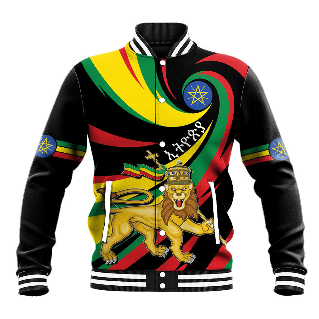 Ethiopia National Day 1991 Baseball Jacket Habesha Lion Of Judah