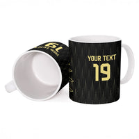 Custom World Football 2026 Austria Ceramic Mug Austrian Eagles Black Glory