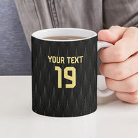 Custom World Football 2026 Austria Ceramic Mug Austrian Eagles Black Glory