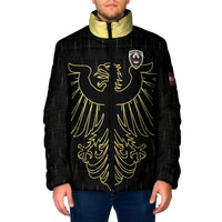 Custom World Football 2026 Austria Padded Jacket Austrian Eagles Black Glory