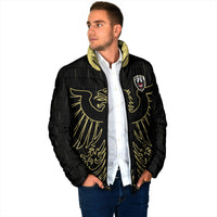 Custom World Football 2026 Austria Padded Jacket Austrian Eagles Black Glory