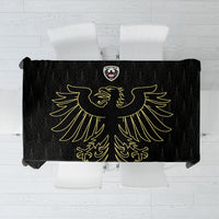World Football 2026 Austria Tablecloth Austrian Eagles Black Glory