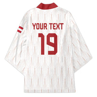 Custom World Football 2026 Austria Kimono Austrian Eagles White Glory