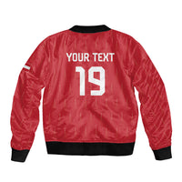 Custom World Football 2026 Austria Bomber Jacket Austrian Eagles Red Glory
