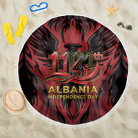 Albania Independence Day Beach Blanket Double Headed Eagle 114th Anniversary