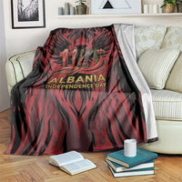 Albania Independence Day Blanket Double Headed Eagle 114th Anniversary