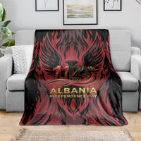 Albania Independence Day Blanket Double Headed Eagle 114th Anniversary