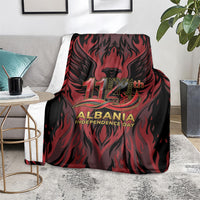 Albania Independence Day Blanket Double Headed Eagle 114th Anniversary