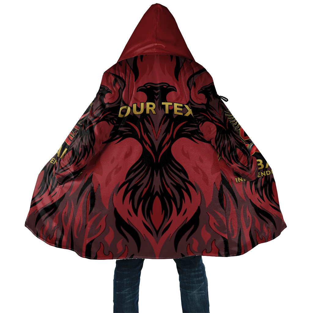 Personalized Albania Independence Day Cloak Double Headed Eagle 114th Anniversary
