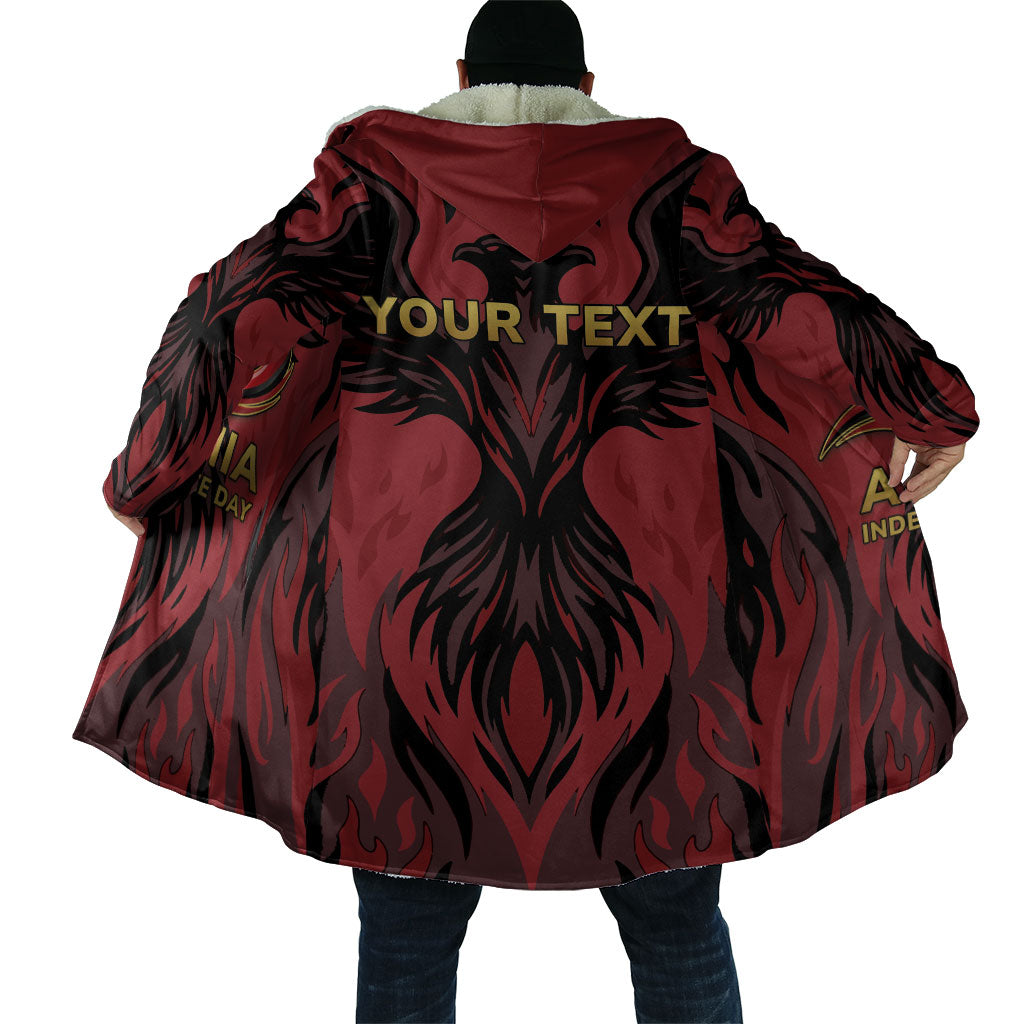 Personalized Albania Independence Day Cloak Double Headed Eagle 114th Anniversary