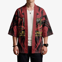 Personalized Albania Independence Day Kimono Double Headed Eagle 114th Anniversary