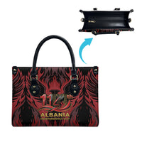 Albania Independence Day Leather Bag Double Headed Eagle 114th Anniversary