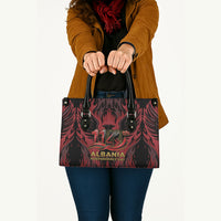 Albania Independence Day Leather Bag Double Headed Eagle 114th Anniversary