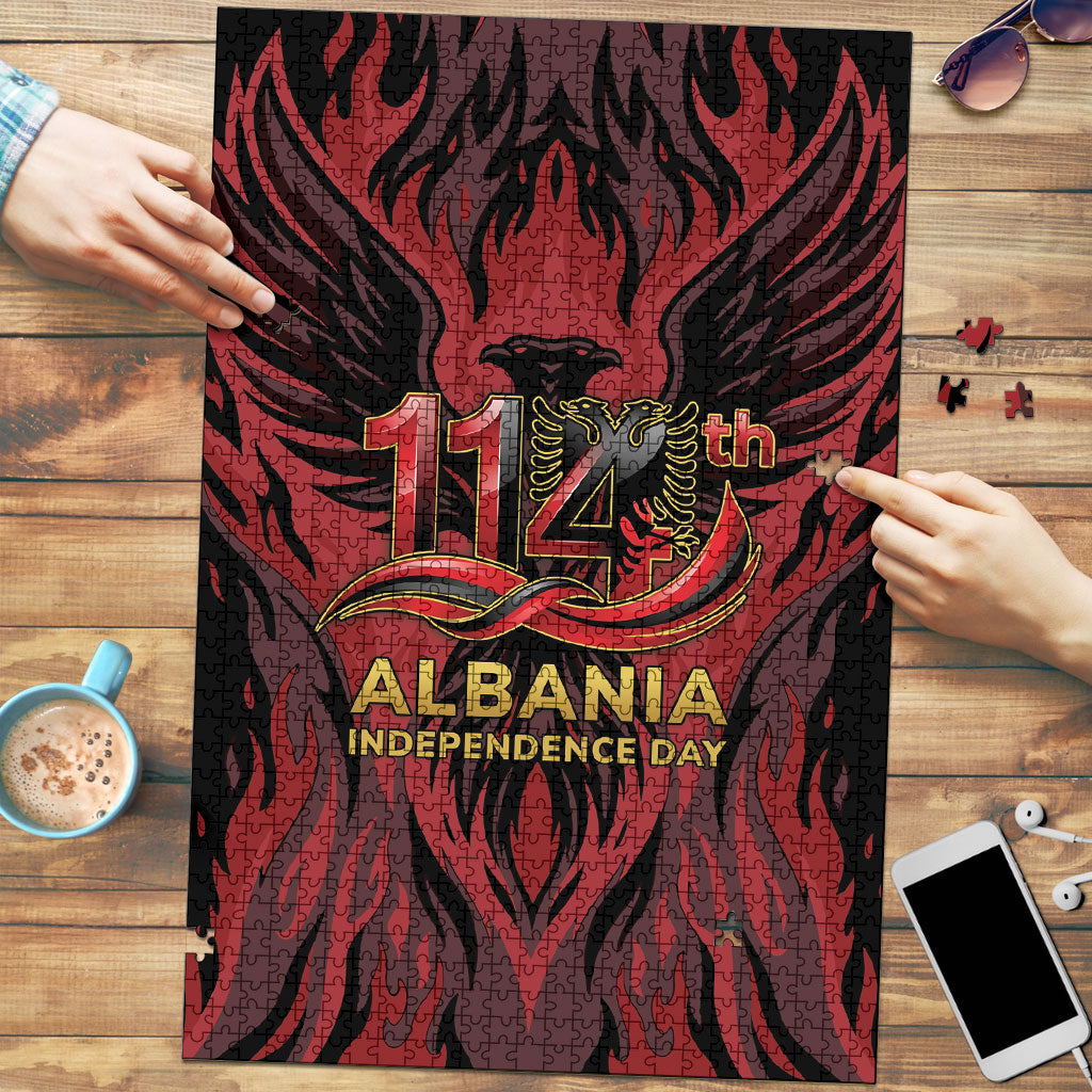 Albania Independence Day Puzzle Double Headed Eagle 114th Anniversary