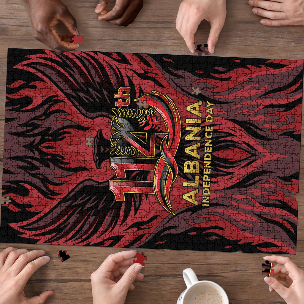 Albania Independence Day Puzzle Double Headed Eagle 114th Anniversary
