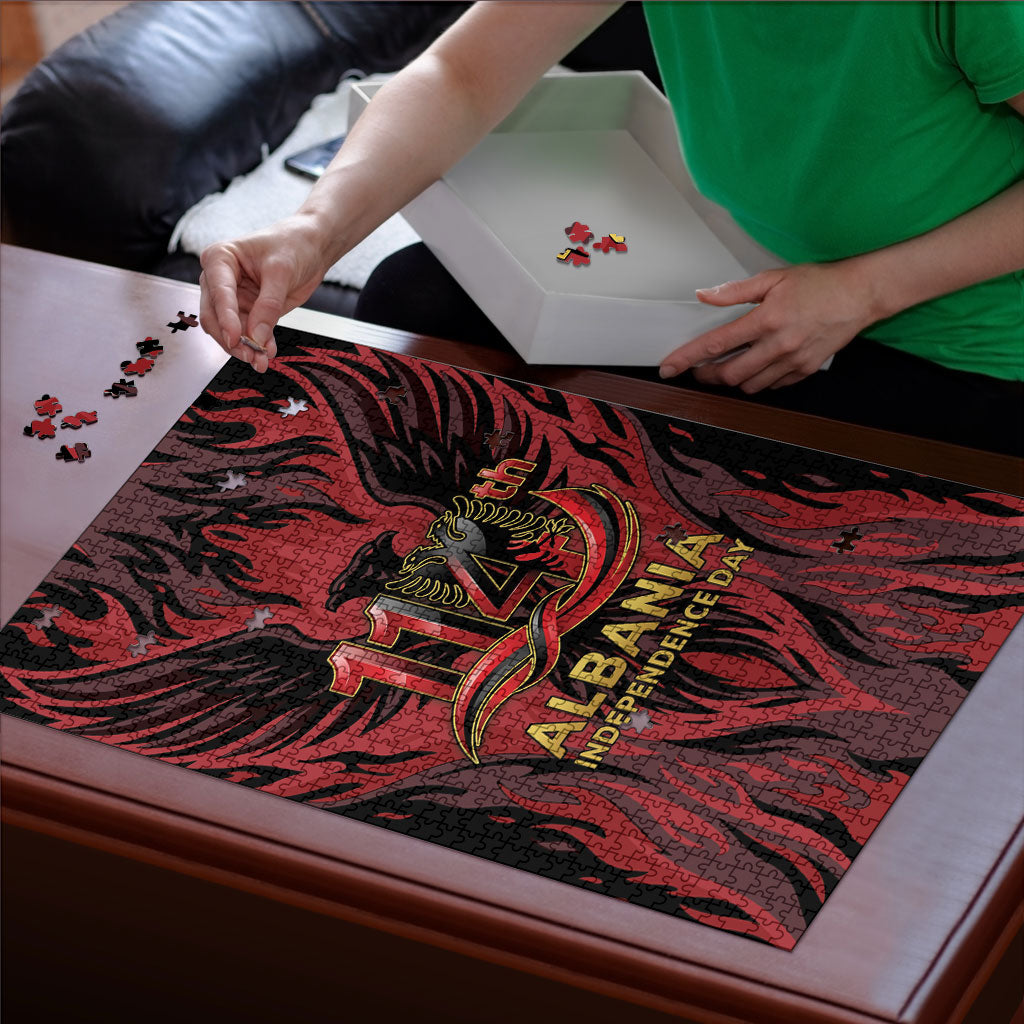 Albania Independence Day Puzzle Double Headed Eagle 114th Anniversary