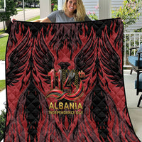 Albania Independence Day Quilt Double Headed Eagle 114th Anniversary