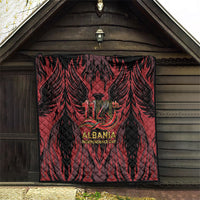 Albania Independence Day Quilt Double Headed Eagle 114th Anniversary