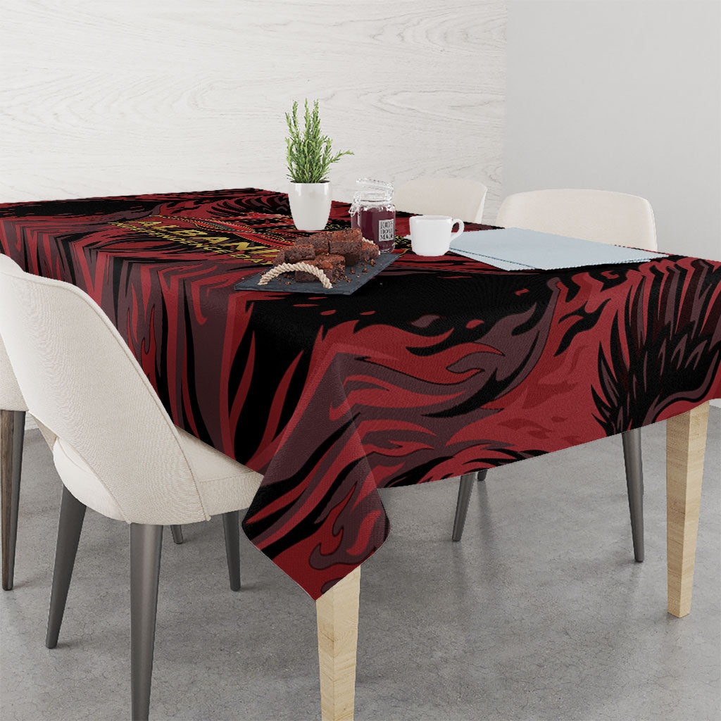 Albania Independence Day Tablecloth Double Headed Eagle 114th Anniversary