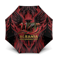 Albania Independence Day Umbrella Double Headed Eagle 114th Anniversary