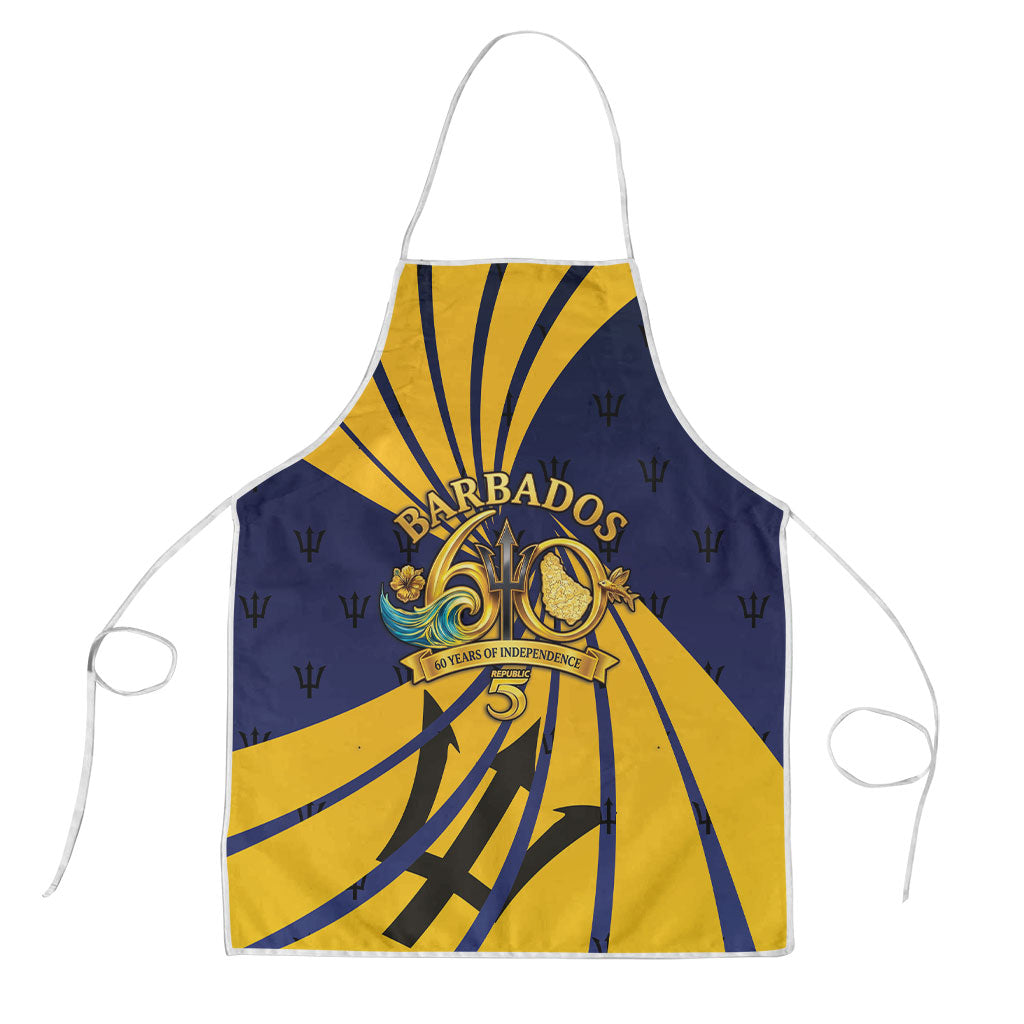Barbados Independence Day Apron 60th Anniversary Barbados Trident
