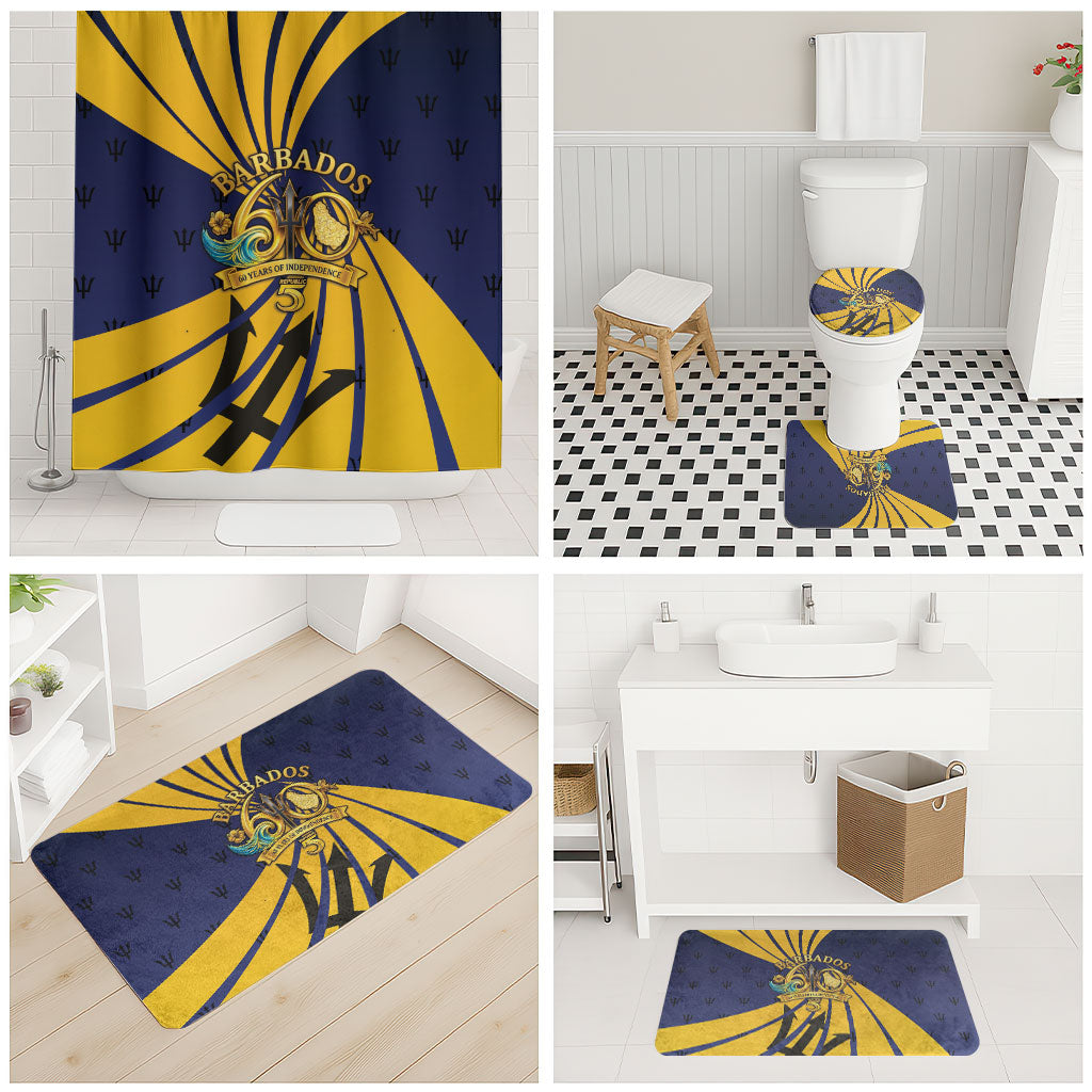 Barbados Independence Day Bathroom Set 60th Anniversary Barbados Trident