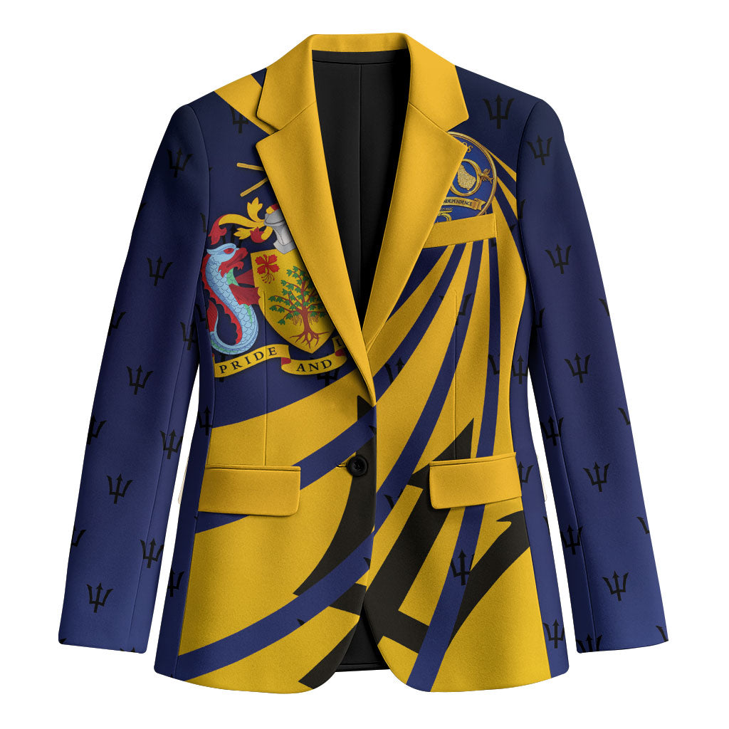 Barbados Independence Day Blazer 60th Anniversary Barbados Trident
