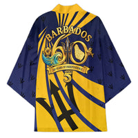 Barbados Independence Day Kimono 60th Anniversary Barbados Trident
