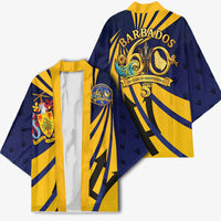Barbados Independence Day Kimono 60th Anniversary Barbados Trident