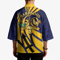 Barbados Independence Day Kimono 60th Anniversary Barbados Trident