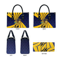 Barbados Independence Day Leather Bag 60th Anniversary Barbados Trident