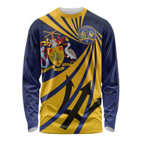 Barbados Independence Day Long Sleeve Shirt 60th Anniversary Barbados Trident