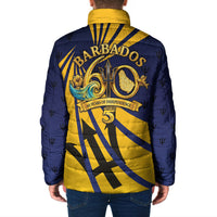 Barbados Independence Day Padded Jacket 60th Anniversary Barbados Trident