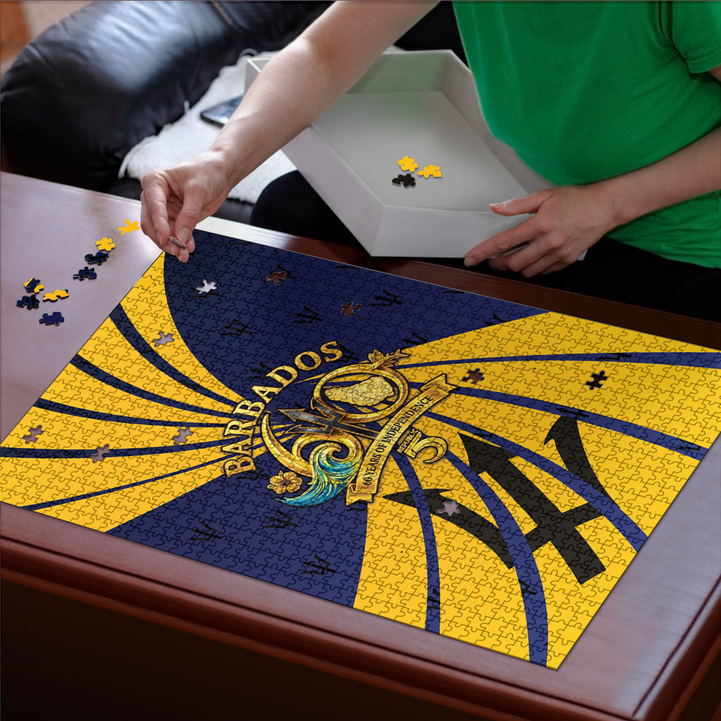 Barbados Independence Day Puzzle 60th Anniversary Barbados Trident