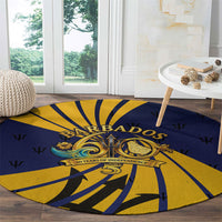 Barbados Independence Day Round Carpet 60th Anniversary Barbados Trident