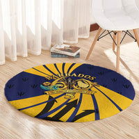 Barbados Independence Day Round Carpet 60th Anniversary Barbados Trident