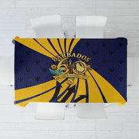 Barbados Independence Day Tablecloth 60th Anniversary Barbados Trident