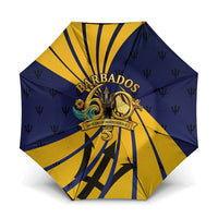 Barbados Independence Day Umbrella 60th Anniversary Barbados Trident